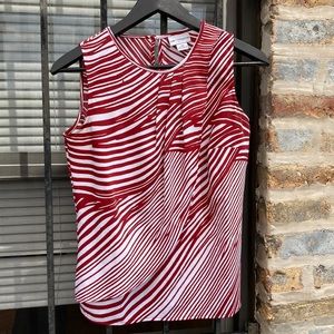 Liz Claiborne No-sleeve Office Blouse, PXS